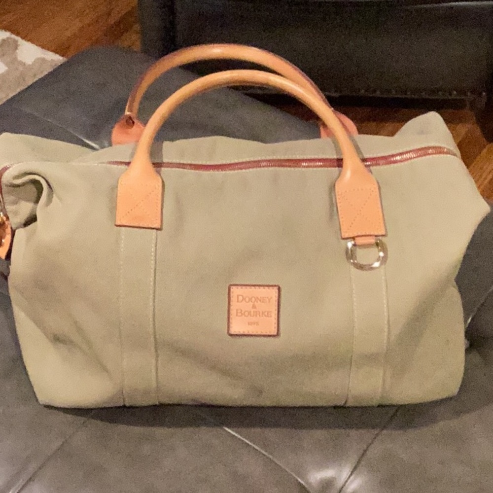 Vintage weekender bag